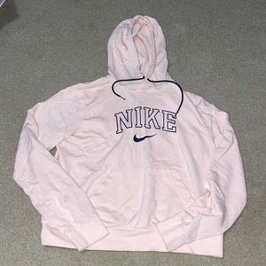 Light pink Nike hoodie